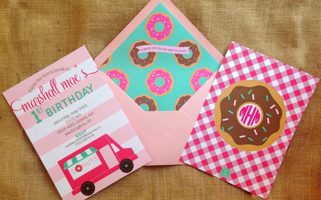 Preppy Donut Birthday!