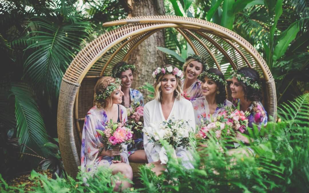 Boho Chic Hawaiian Wedding