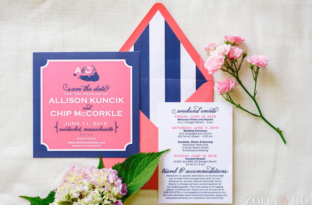 Preppy Nantucket Wedding