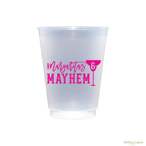 Margaritas and Mayhem Cups